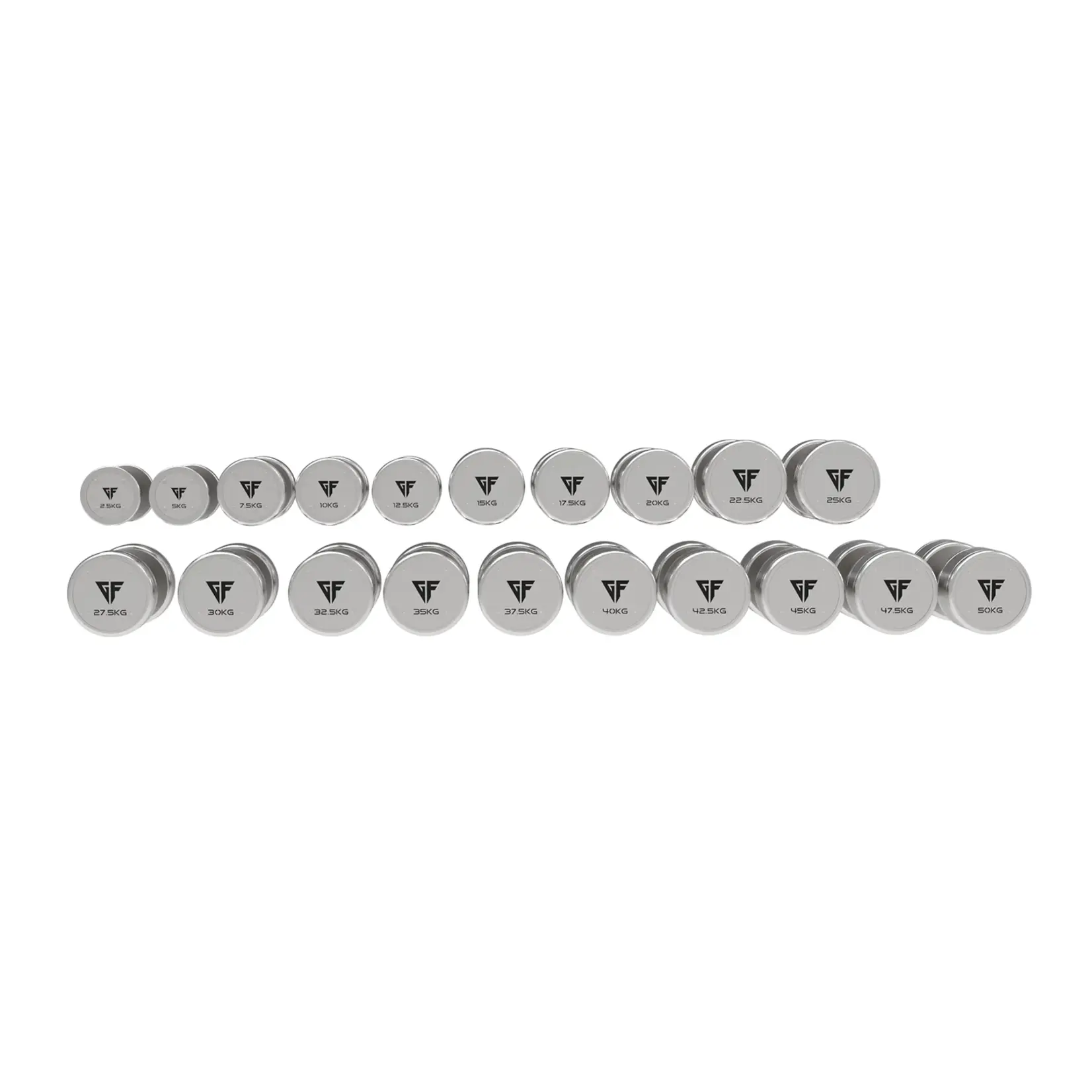 Chrome Dumbbells X2C