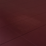 FLX BASE – Gym Flooring STANDARD Heavy Duty | Red – 50–80 mm