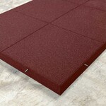 FLX BASE – Gym Flooring STANDARD Heavy Duty | Červená – 50–80 mm