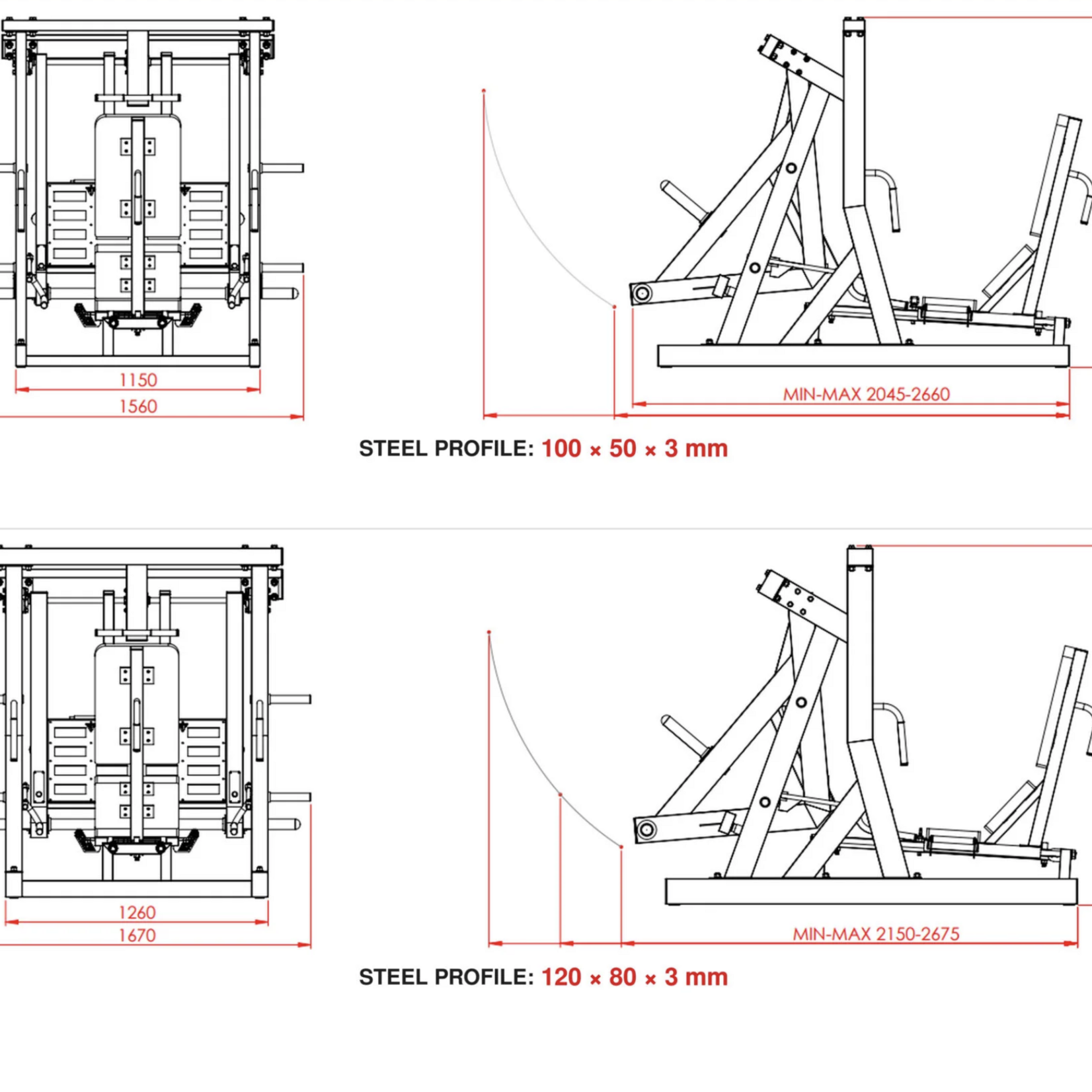 Leg Press (4D), horizontal