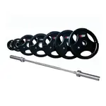 X1-4 Olympic Weights & Barbell Set