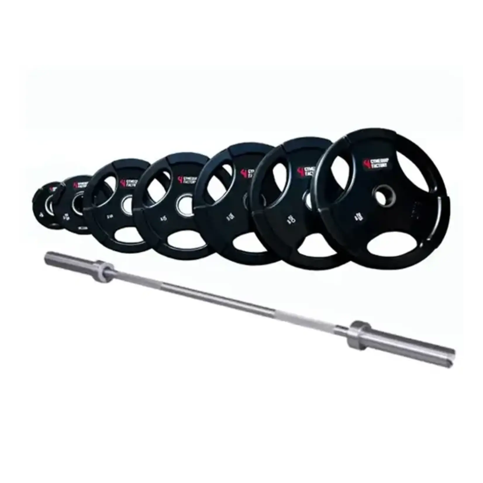 X1-4 Olympic Weights & Barbell Set
