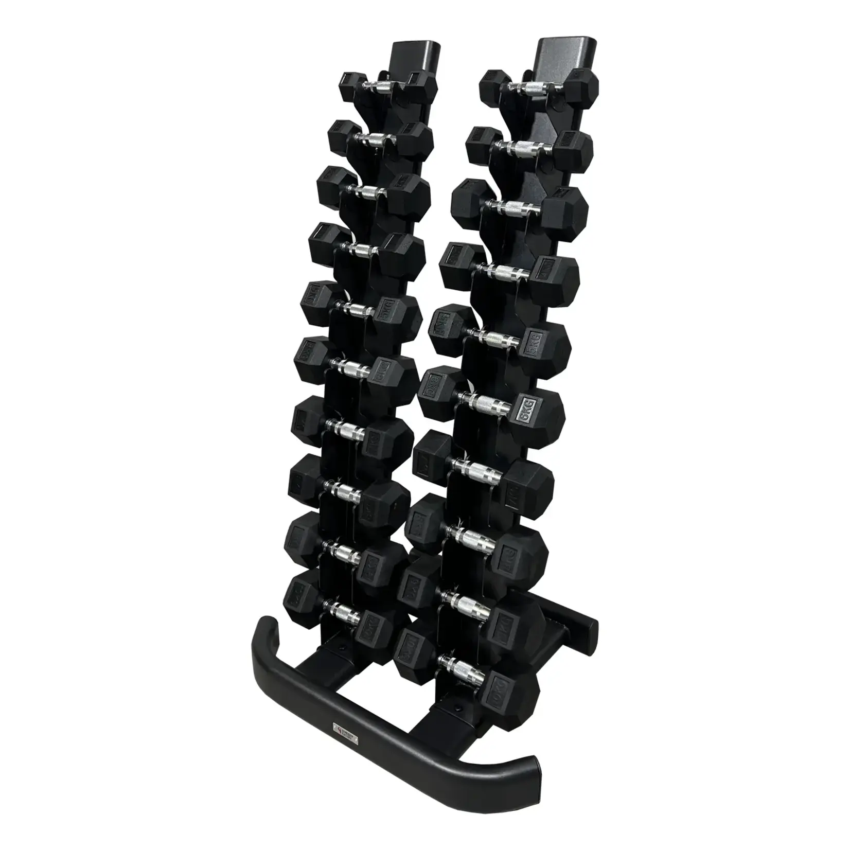 X2 Dumbbell Set with Rack