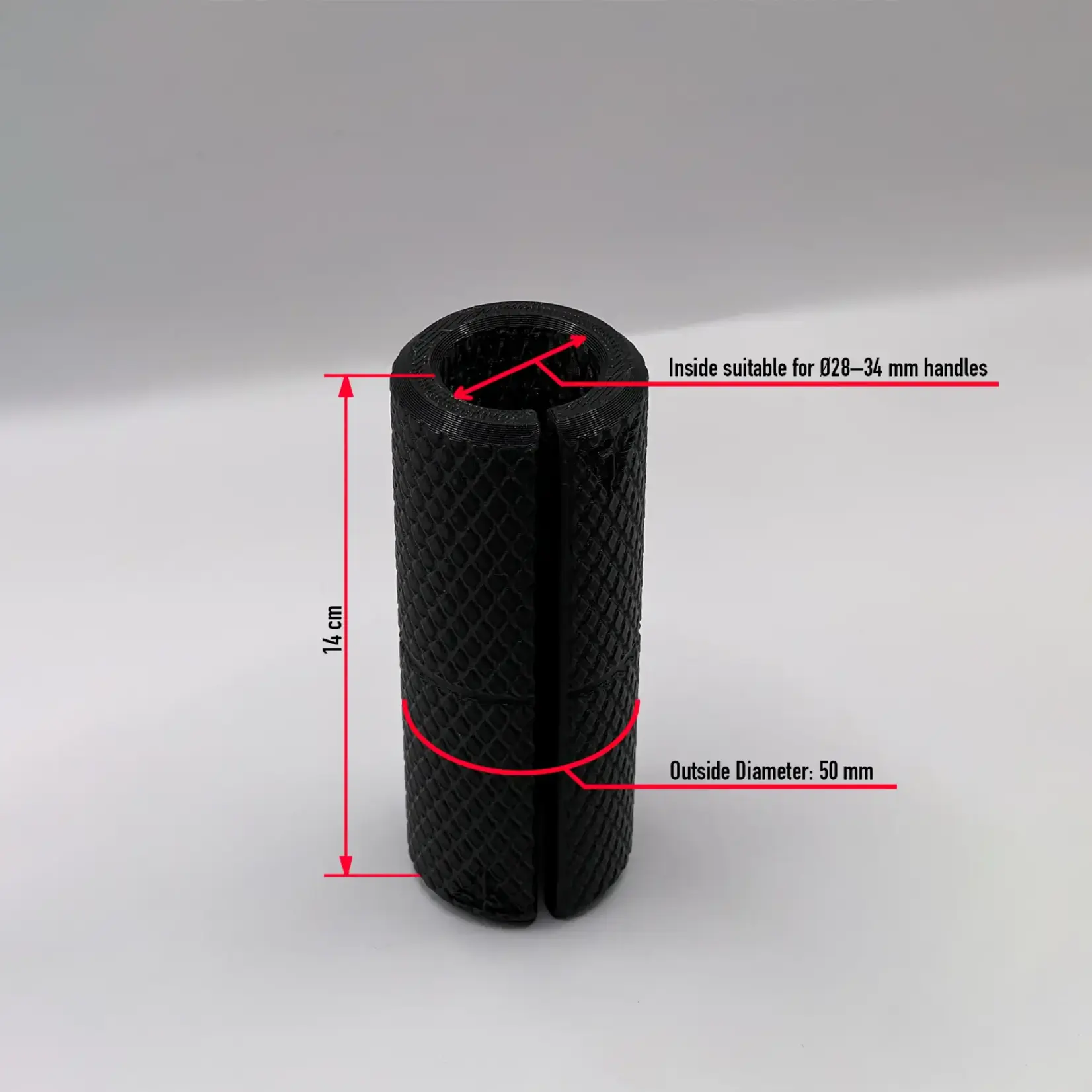 W1X TPU Thick-Grip Sleeves for Machine and Cable Handles