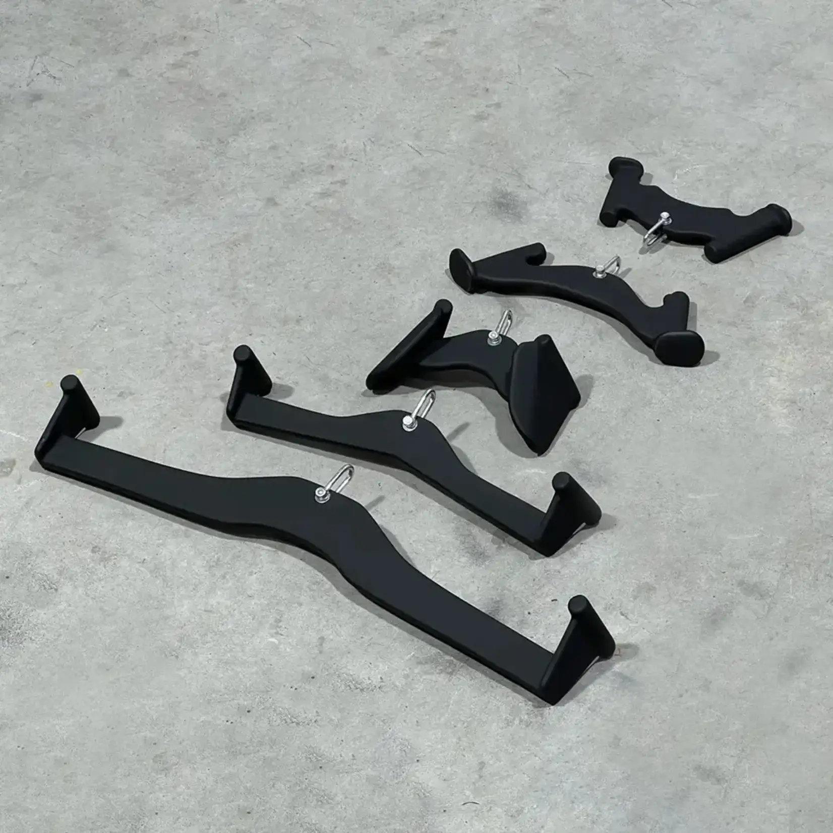 W10 Five-Piece Cable Handle Set for Back and Arm Training