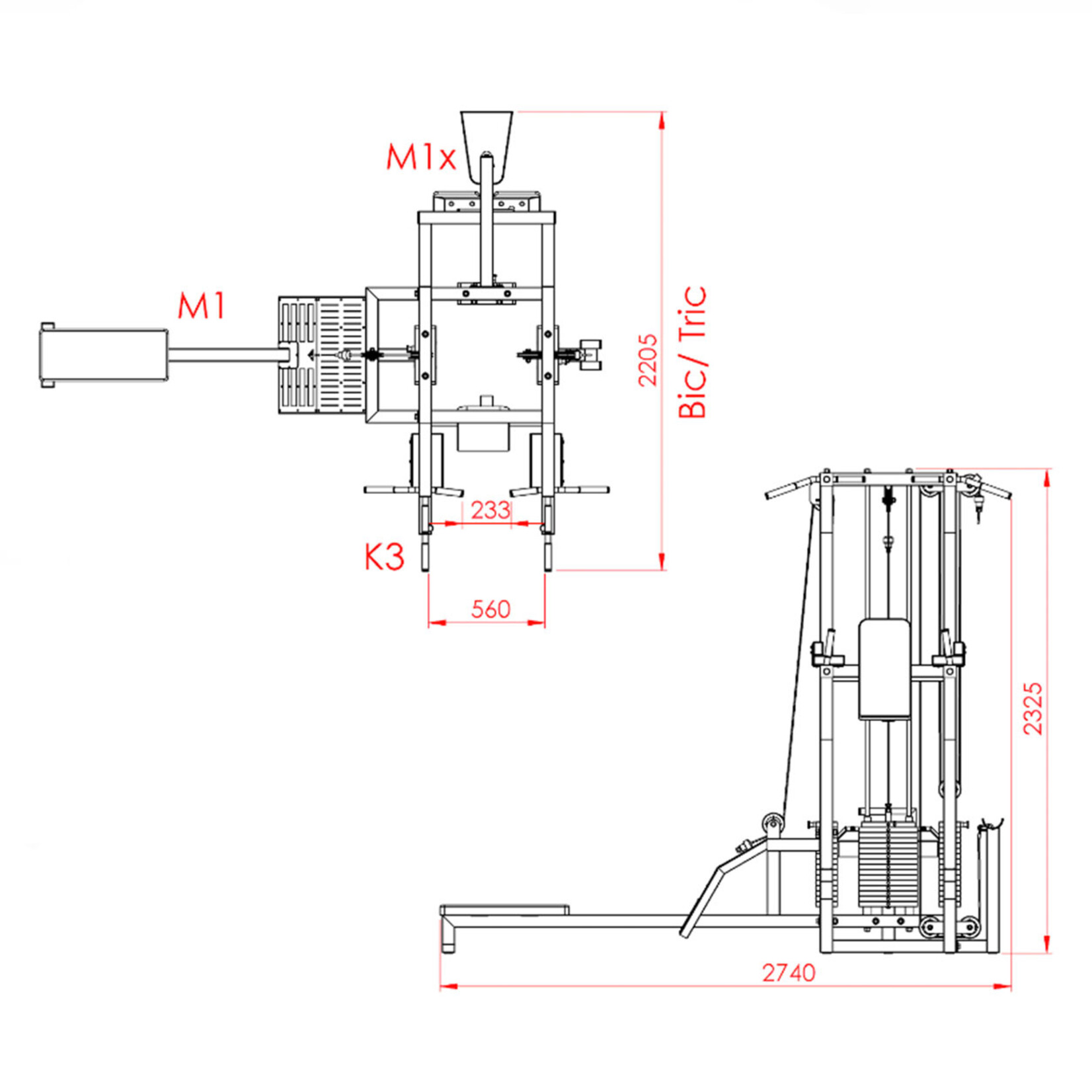 Four Position Multistation (2M)