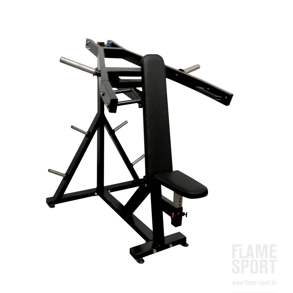 FLAME SPORT Shoulder (Military) Press Machine (1P) Plate loaded