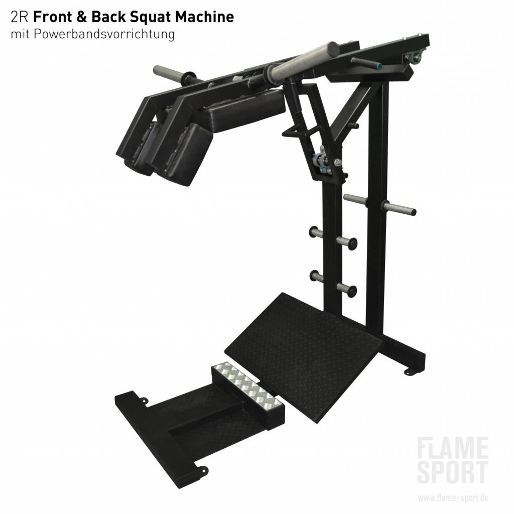 Front Squat and Calf Raises Machine (2R)
