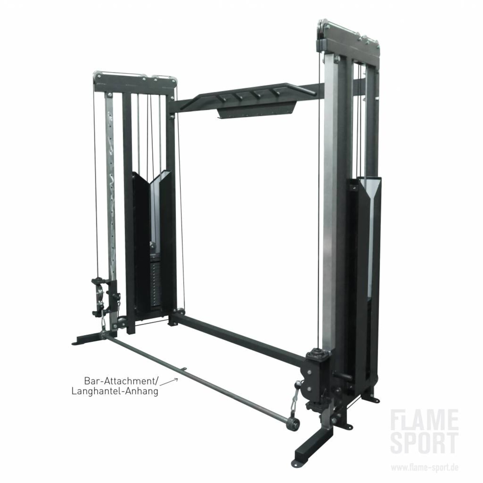 Kabelzugstation (2CX) mit verstellbaren Laufrollen