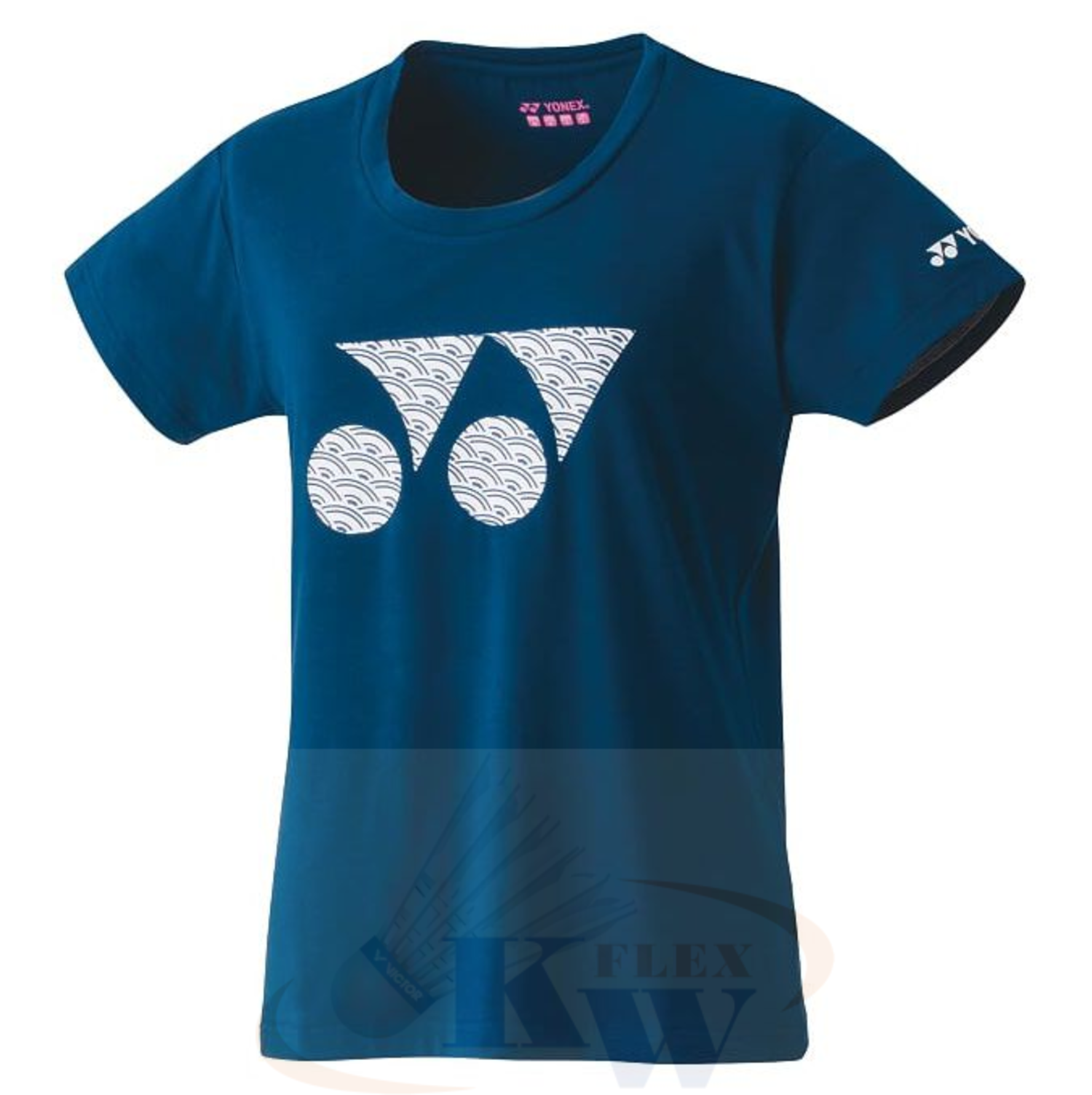 Yonex Woman's T-shirt 16461EX Indigo Blue - KW FLEX racket speciaalzaak