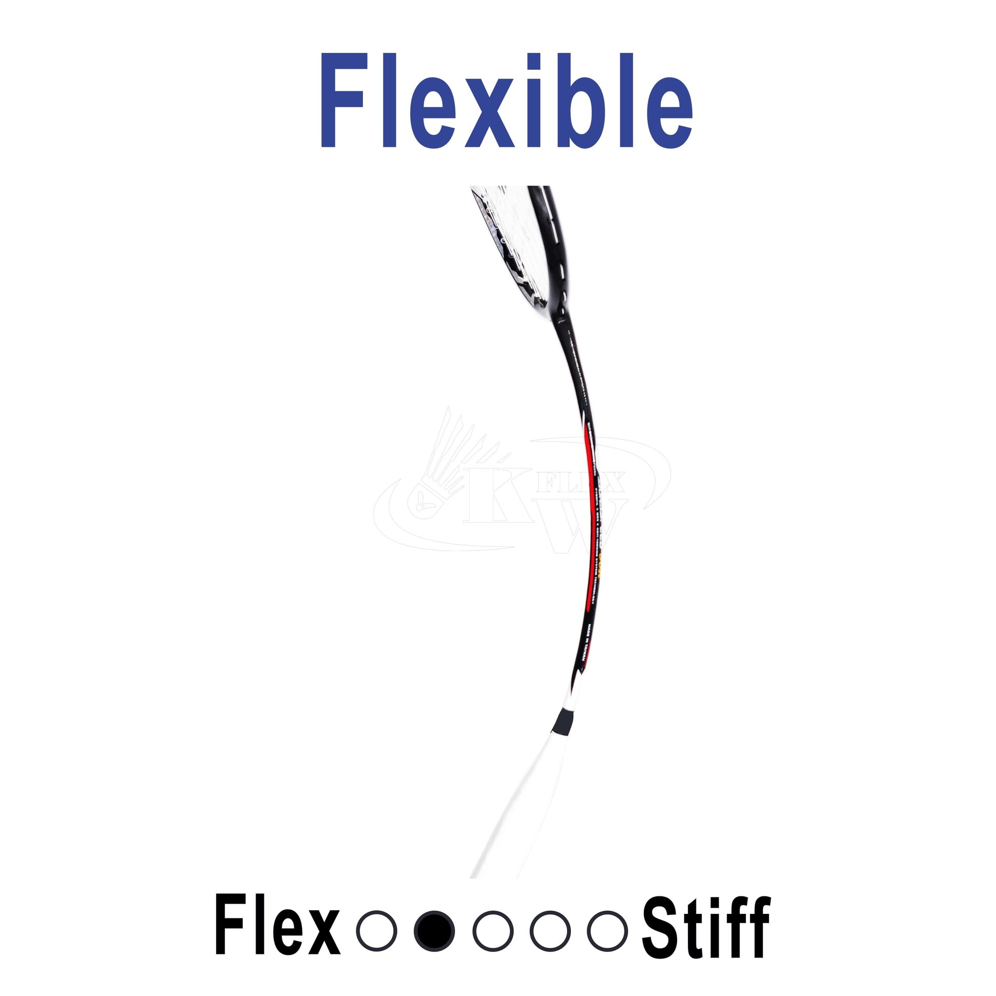 Which badminton racket flexibility do i need? KW FLEX Badminton