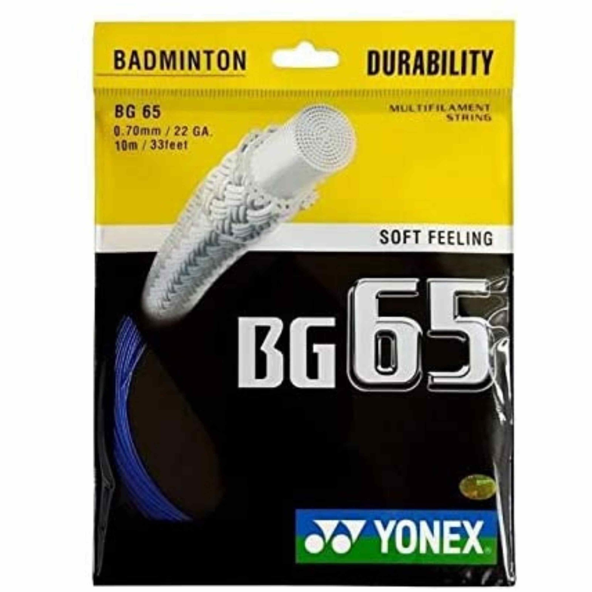 Yonex BG 65 Blue 0 70 mm 10 meter