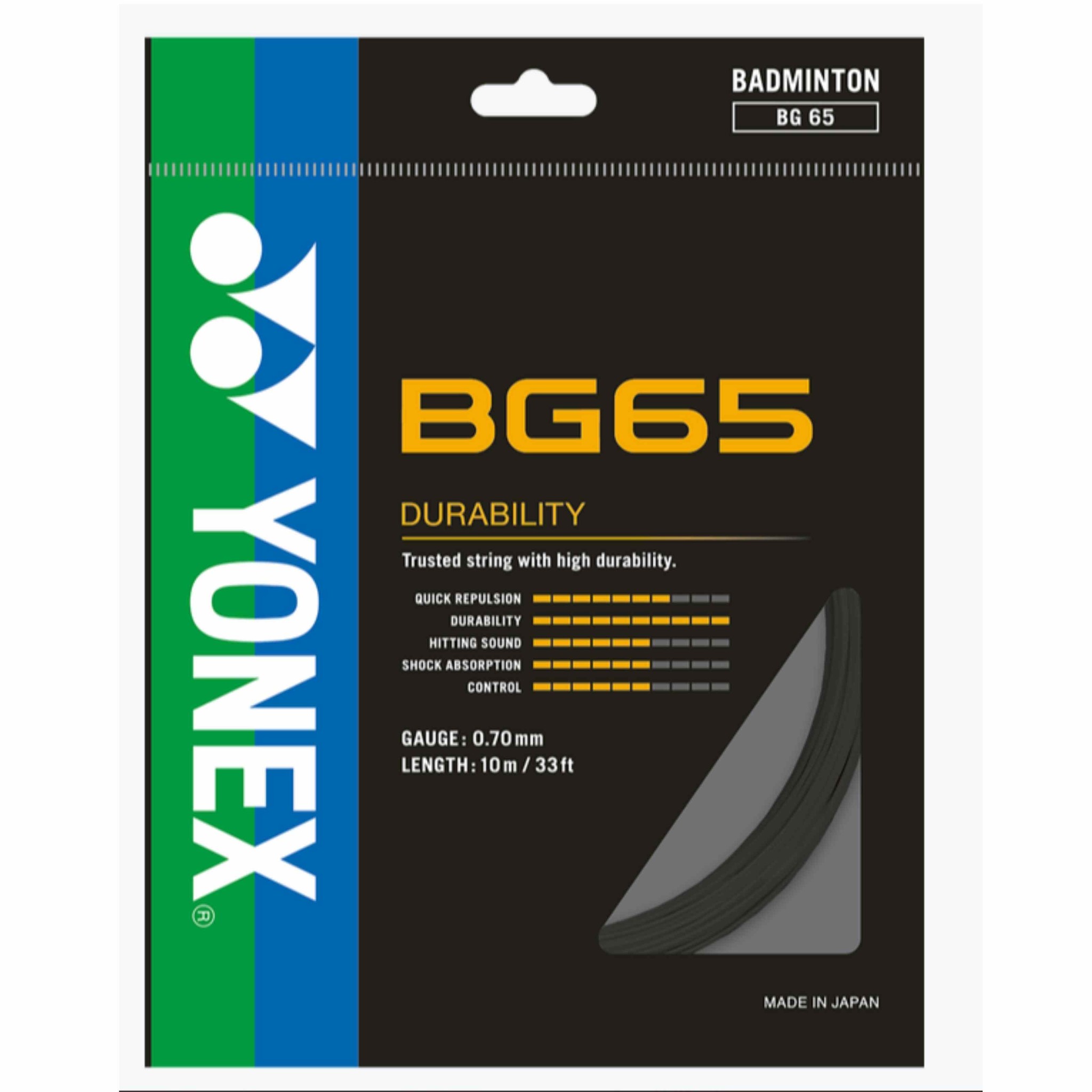 Yonex bg 65 deals