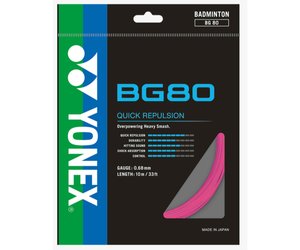 Yonex BG 80 Pink - 10 meter - KW FLEX racket speciaalzaak