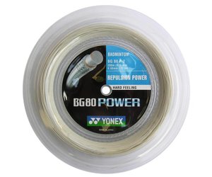 Yonex BG 80 Power White - 200 meter - KW FLEX Racket specialist
