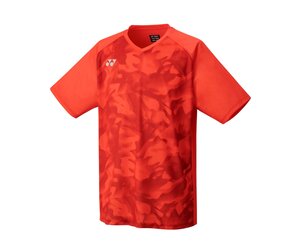 Buy the Yonex Mens Crew shirt YM0033EX Pearl Red here! - KW FLEX