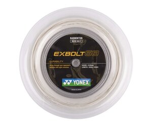YONEX　EXBOLT68　200mロール（エクスボルト68）　ホワイト YONEX EXBOLT68 200mロール（エクスボルト68） ホワイト YONEX