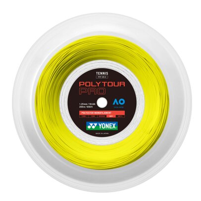 Yonex Polytour 125 PRO Black - 200 meter - KW FLEX Racket specialist