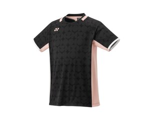Buy the Yonex Mens Crew shirt 10638 Black here! - KW FLEX Racket