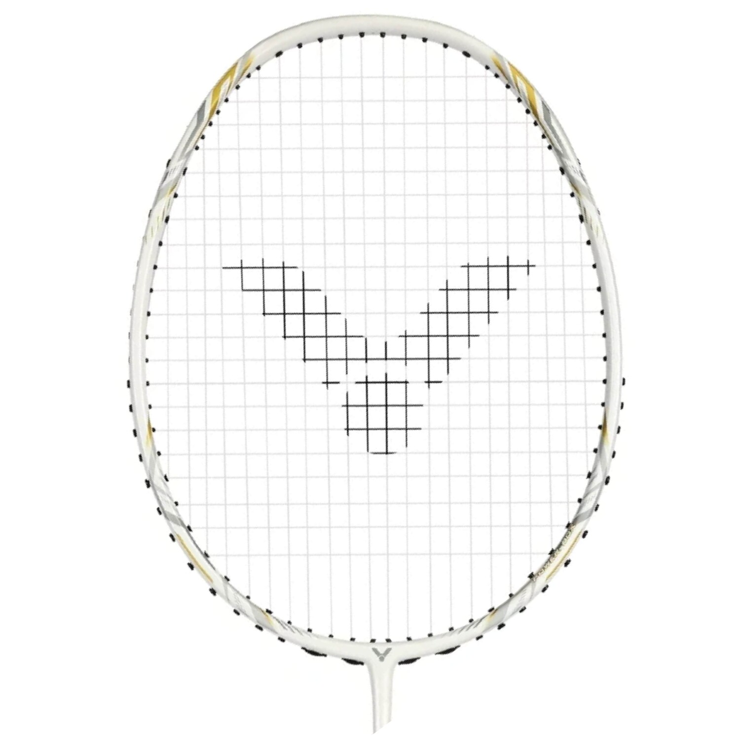 Victor Racket White Color Victor Thruster K AK White badminton racket - KW FLEX Racket specialist