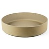 hasami cylindrical bowl | Ø 25,5 cm, h 5,5 cm | sand – design takuhiro shinomoto