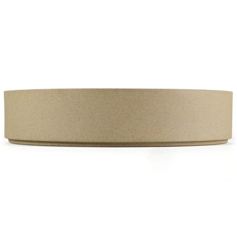 hasami cylindrical bowl | Ø 25,5 cm, h 5,5 cm | sand