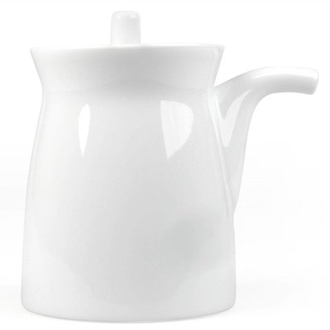 g-type soya sauce jug | white