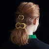 clinq hair clip clio | gold plated spring steel