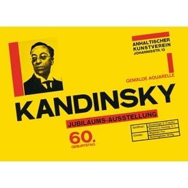 bauhaus-shop poster: kandinsky 60th birthday