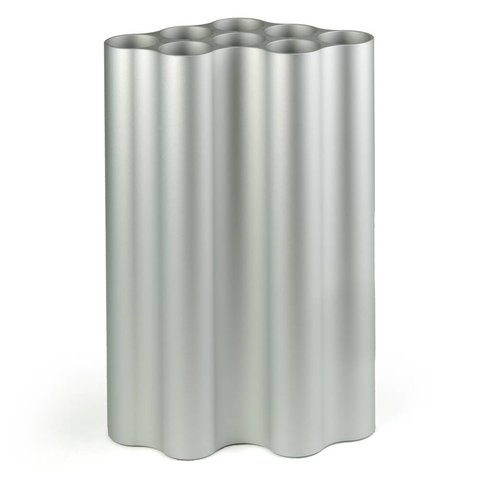 nuage vase | large, light silver