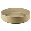 hasami cylindrical bowl | Ø 22 cm, h 5,5 cm | sand – design takuhiro shinomoto
