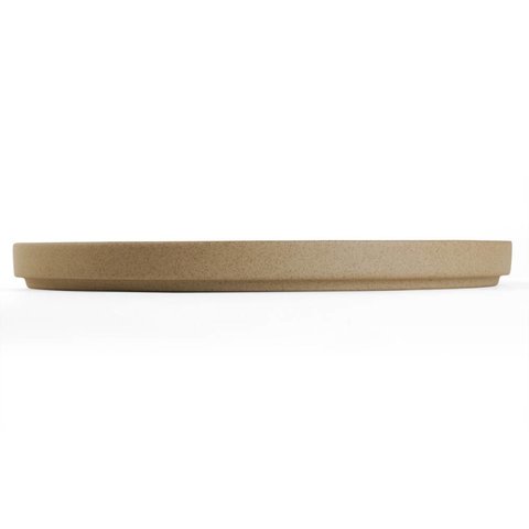 hasami plate/lid | Ø 18,5 cm | sand