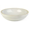 hasami deep bowl| Ø 22 cm | light grey glazed shiny – design takuhiro shinomoto