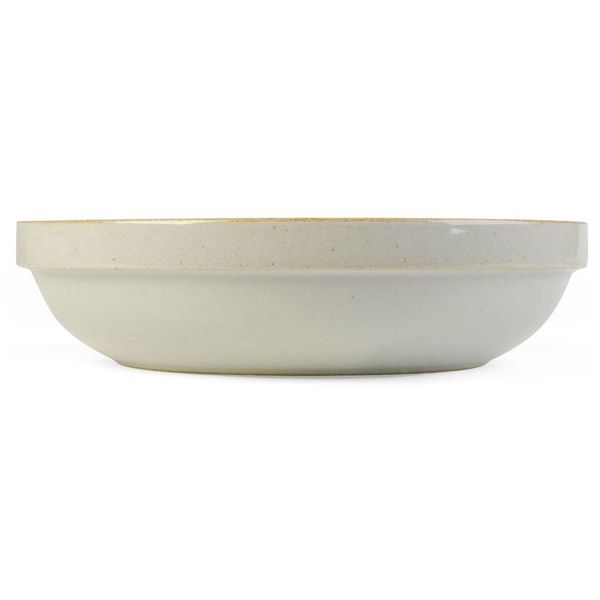 hasami porcelain hasami deep bowl| Ø 22 cm | light grey glazed shiny – design takuhiro shinomoto