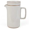 hasami high jug | light grey glazed shiny – design takuhiro shinomoto