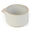 hasami milk jug | light grey glazed shiny – design takuhiro shinomoto
