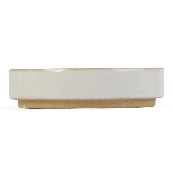 hasami porcelain hasami plate/lid | Ø 8,5 cm | light grey glazed – design takuhiro shinomoto