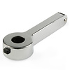 noe corkscrew | polished aluminium – design giulio iacchetti