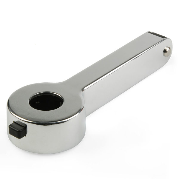 alessi noe corkscrew | polished aluminium – design giulio iacchetti