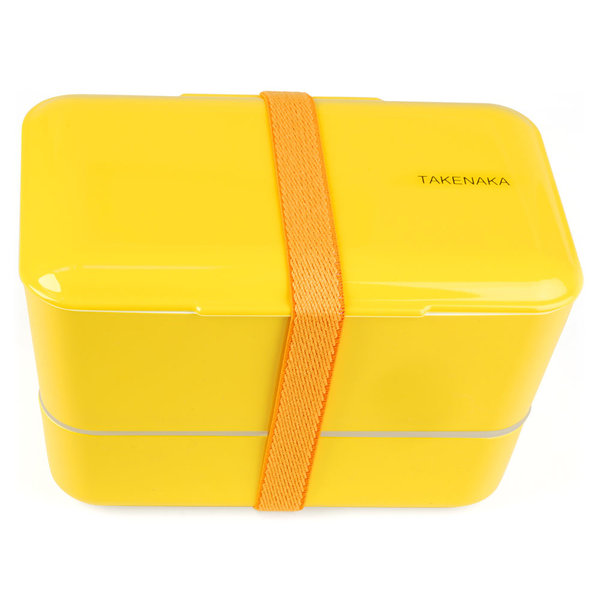 takenaka bento box | doppelt, gelb