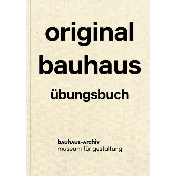 bauhaus-archiv original bauhaus workbook | German