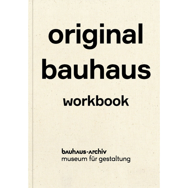 bauhaus-archiv original bauhaus übungsbuch | english