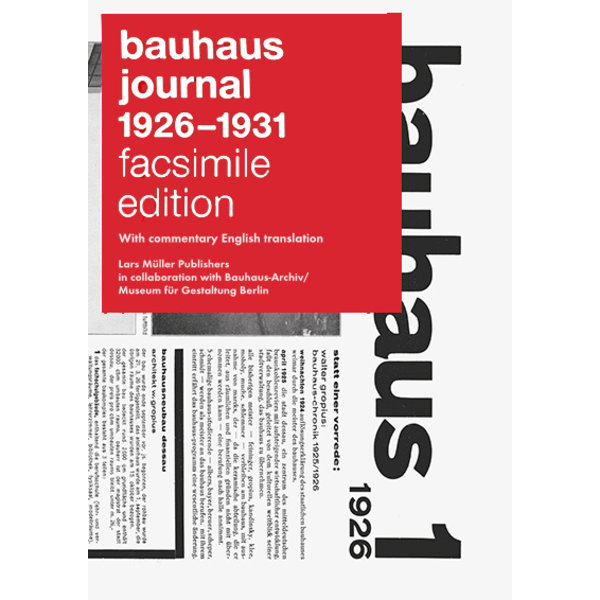 lars müller publishers bauhaus magazine reprint | english edition