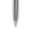 lamy aion fountain pen | olivesilver, fine quill – design jasper morrison