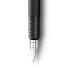 lamy cp1 black füller | breite feder – design gerd alfred müller