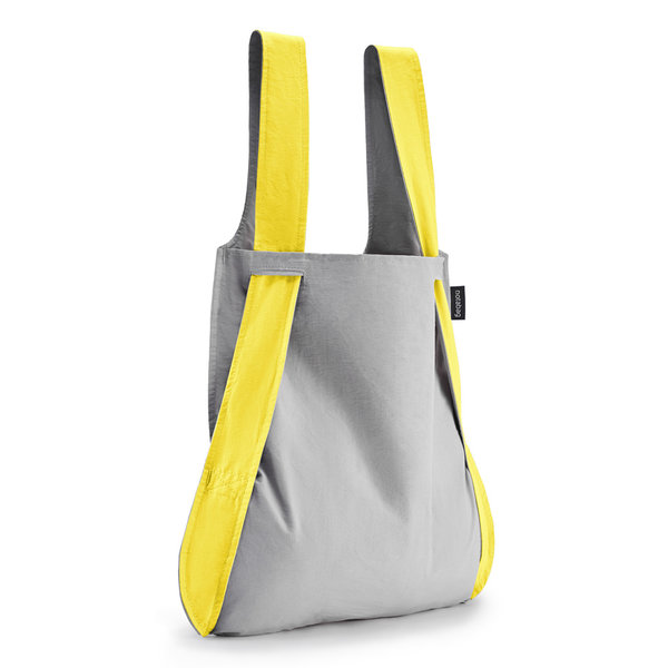 notabag notabag bag+rucksack | grey-yellow