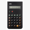 braun bne0001 pocket calculator black