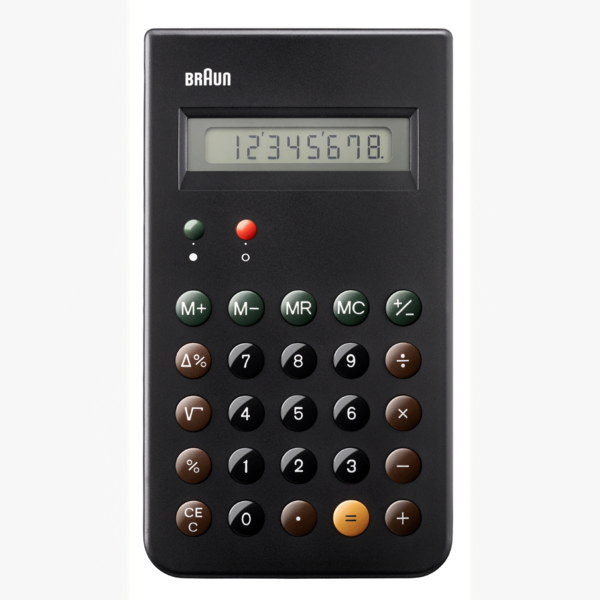 braun braun bne0001 pocket calculator black