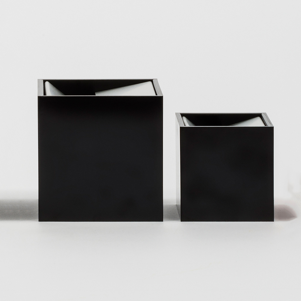 cubo aschenbecher von bruno munari, bauhaus-shop