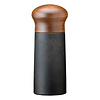 pepper mill out of cast iron with swivel lid out of walnut wood - design carl & carl